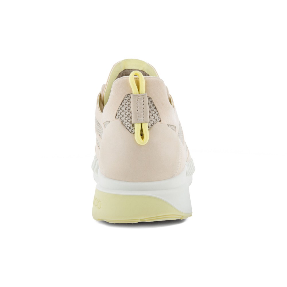 Tenis Mujer - ECCO Zipflex Bajos Tex - Beige - DGH173962